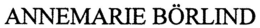 ANNEMARIE BÖRLIND trademark