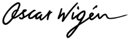 OSCAR WIGÉN trademark