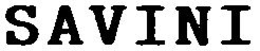 SAVINI trademark