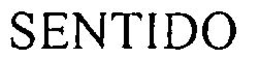 SENTIDO trademark