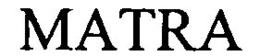 MATRA trademark