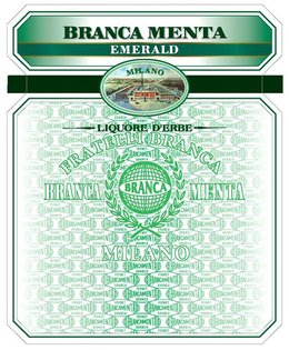 BRANCA MENTA EMERALD MILANO FRATELLI BRANCA trademark