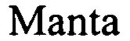 MANTA trademark
