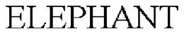 ELEPHANT trademark