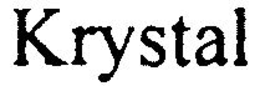 KRYSTAL trademark