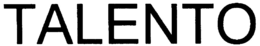 TALENTO trademark