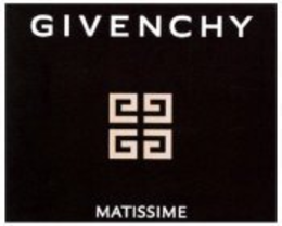 GG GIVENCHY MATISSIME trademark