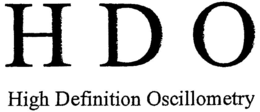 HDO HIGH DEFINITION OSCILLOMETRY trademark