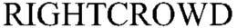 RIGHTCROWD trademark