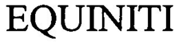 EQUINITI trademark