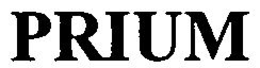 PRIUM trademark