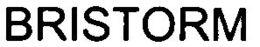 BRISTORM trademark