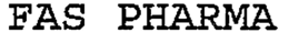 FAS PHARMA trademark