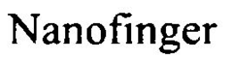 NANOFINGER trademark