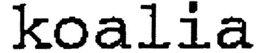 KOALIA trademark