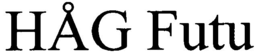 HÅG FUTU trademark