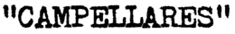 "CAMPELLARES" trademark