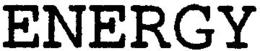 ENERGY trademark