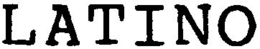 LATINO trademark