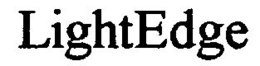 LIGHTEDGE trademark