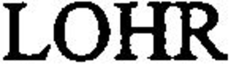 LOHR trademark