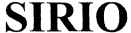 SIRIO trademark