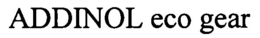 ADDINOL ECO GEAR trademark