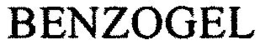 BENZOGEL trademark