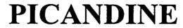 PICANDINE trademark