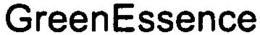 GREENESSENCE trademark
