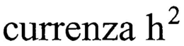 CURRENZA H² trademark