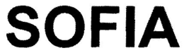 SOFIA trademark