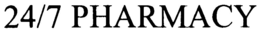24/7 PHARMACY trademark
