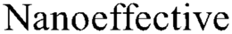NANOEFFECTIVE trademark