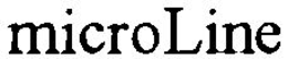 MICROLINE trademark