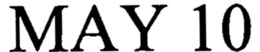 MAY 10 trademark