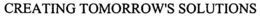 CREATING TOMORROW'S SOLUTIONS trademark