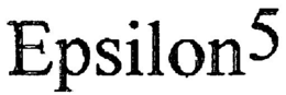 EPSILON 5 trademark