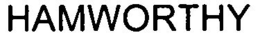 HAMWORTHY trademark