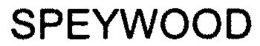 SPEYWOOD trademark