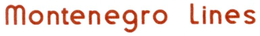 MONTENEGRO LINES trademark