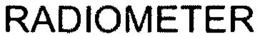 RADIOMETER trademark