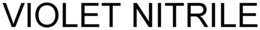 VIOLET NITRILE trademark