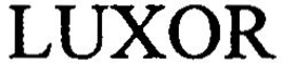 LUXOR trademark
