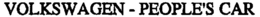 VOLKSWAGEN - PEOPLE'S CAR trademark