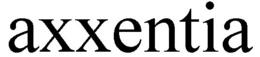 AXXENTIA trademark