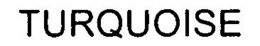 TURQUOISE trademark