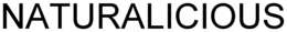 NATURALICIOUS trademark