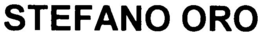 STEFANO ORO trademark