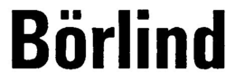 BÖRLIND trademark